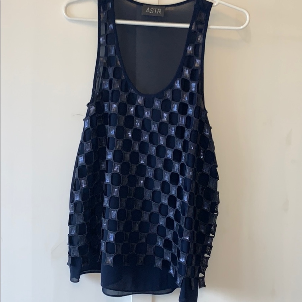 Blue Party top